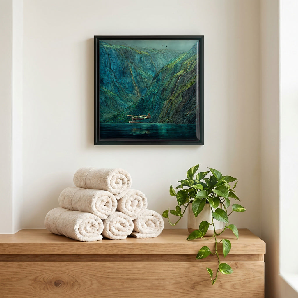 A quiet corner of the bath.
