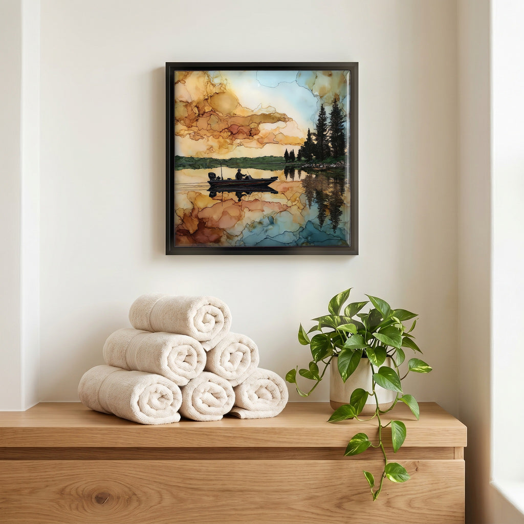 A quiet corner of the bath.