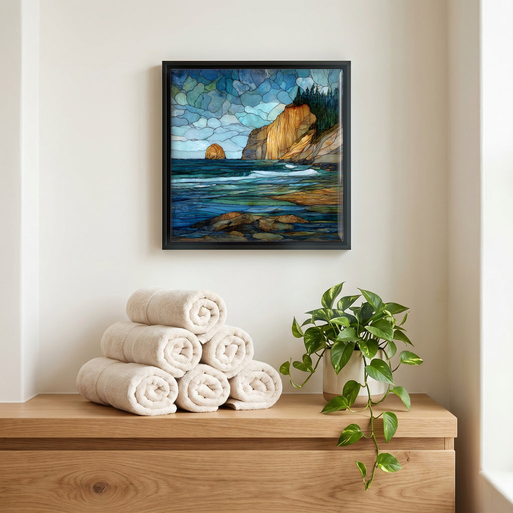A quiet corner of the bath.