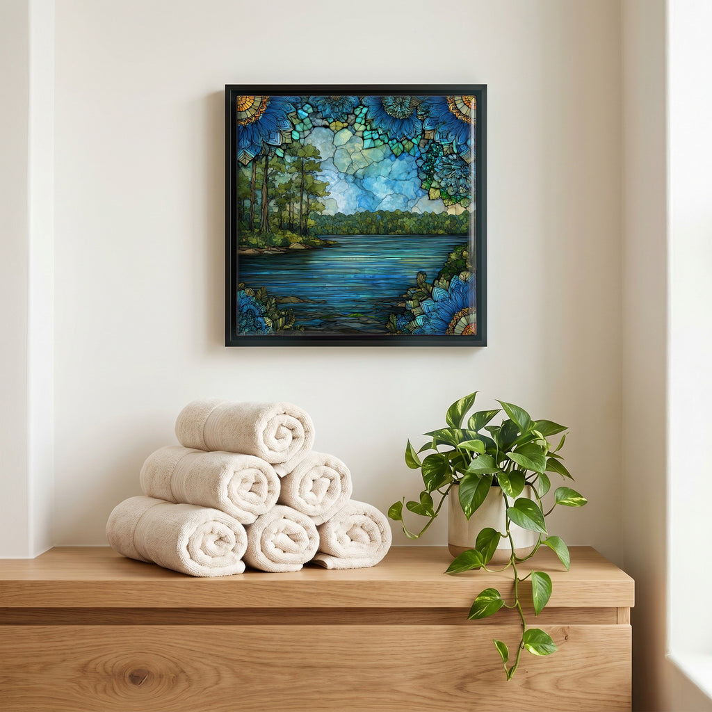 A quiet corner of the bath.