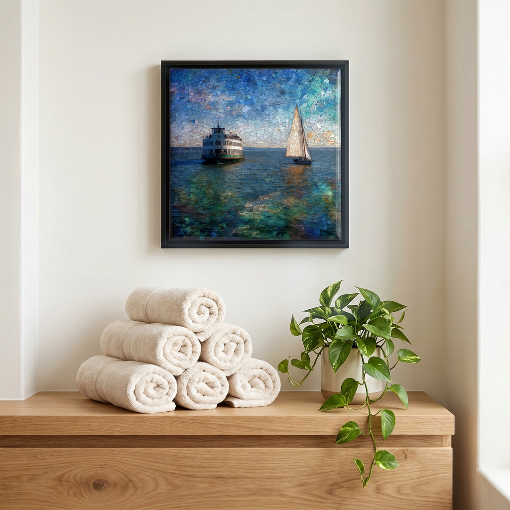 A quiet corner of the bath.