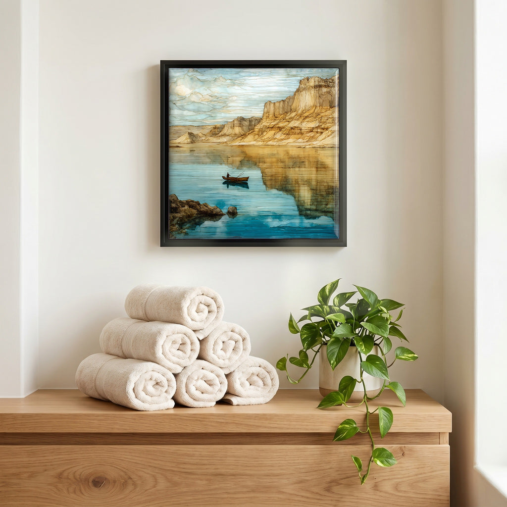 A quiet corner of the bath.