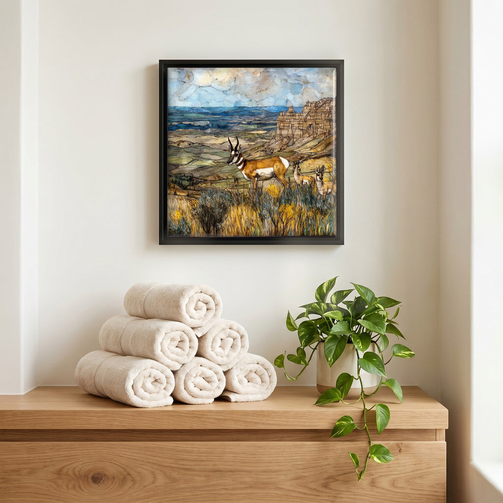A quiet corner of the bath.