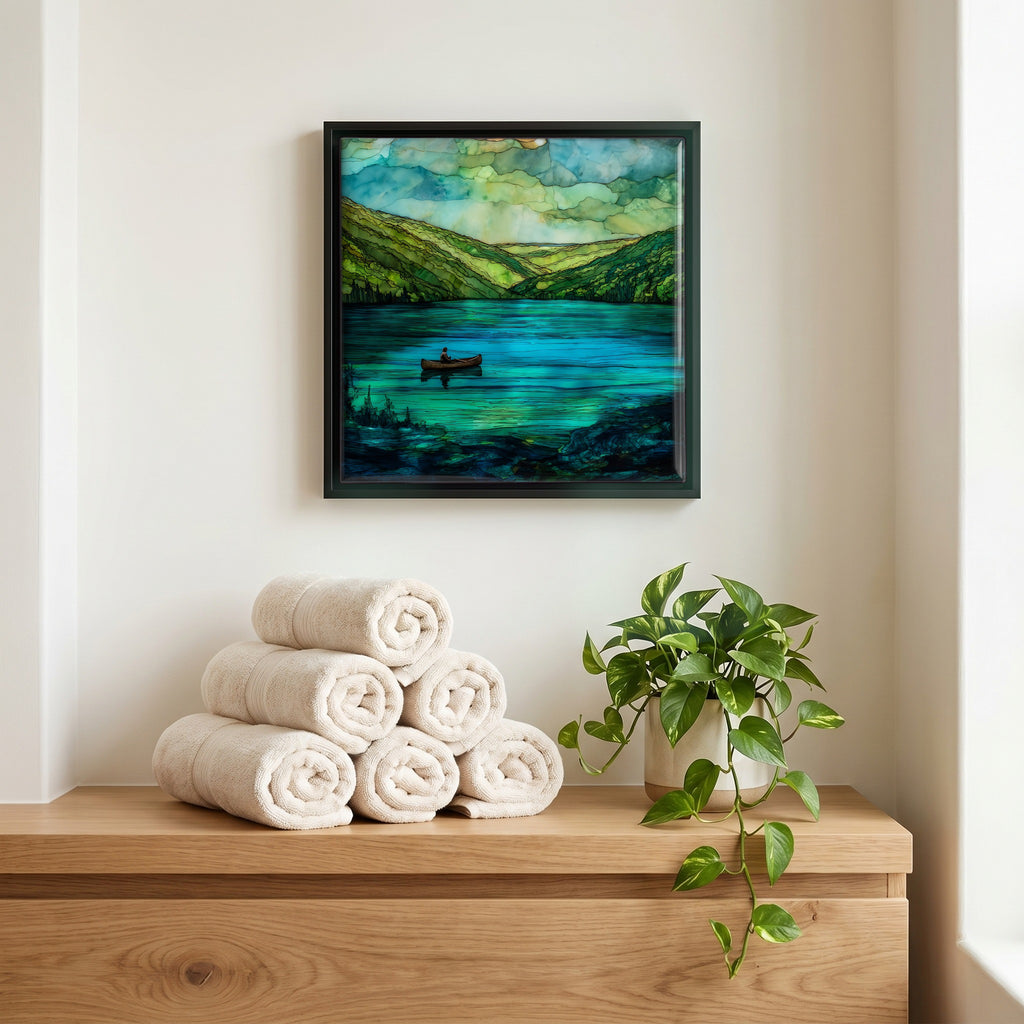 A quiet corner of the bath.