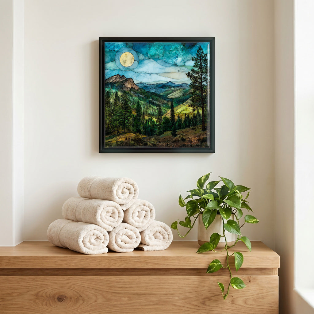 A quiet corner of the bath.