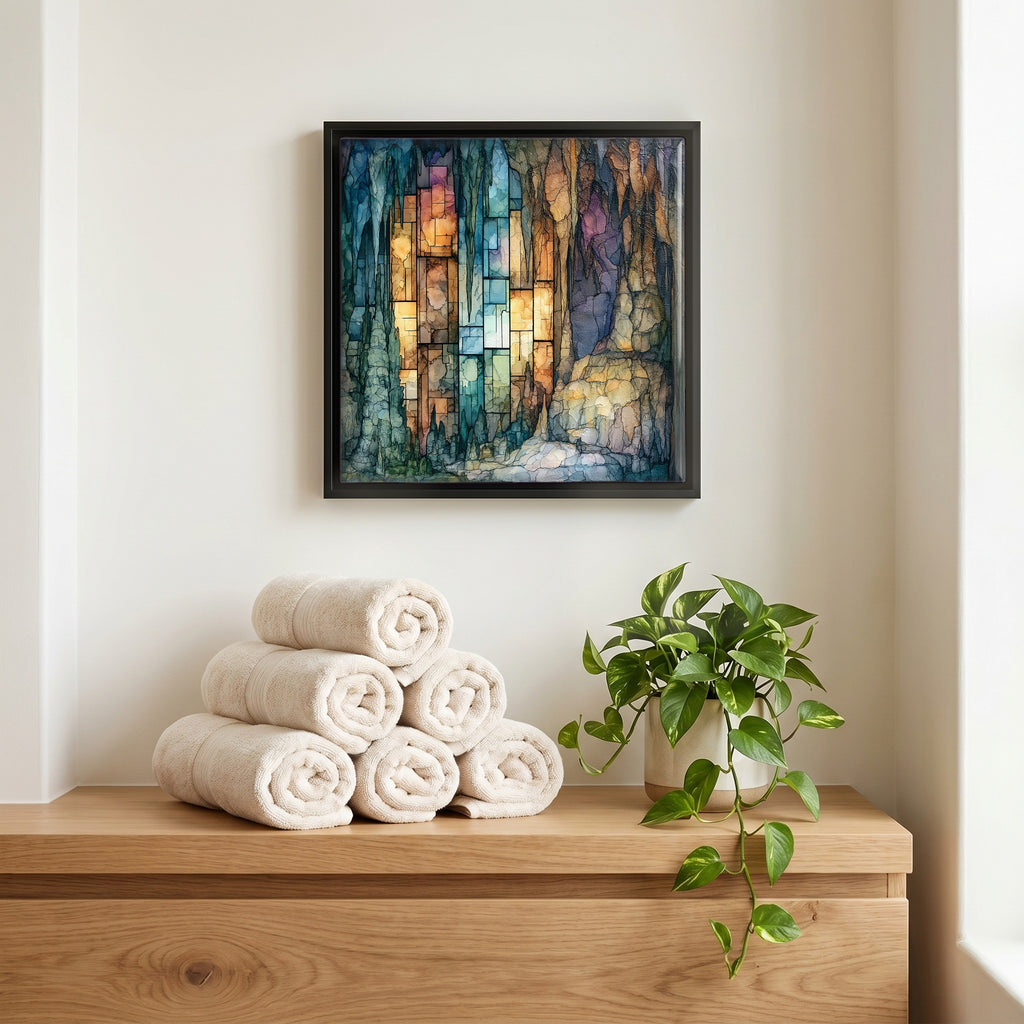 A quiet corner of the bath.