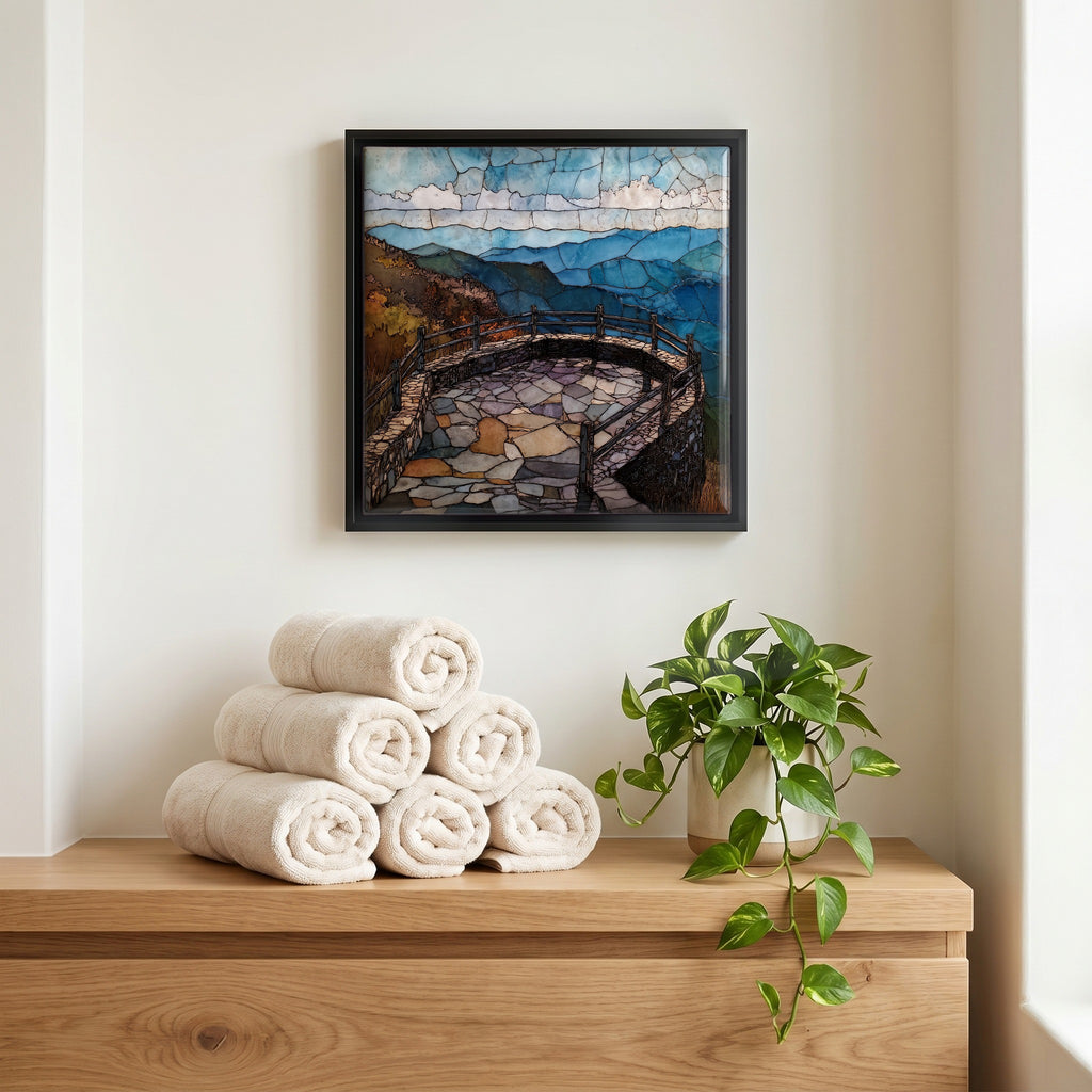 A quiet corner of the bath.