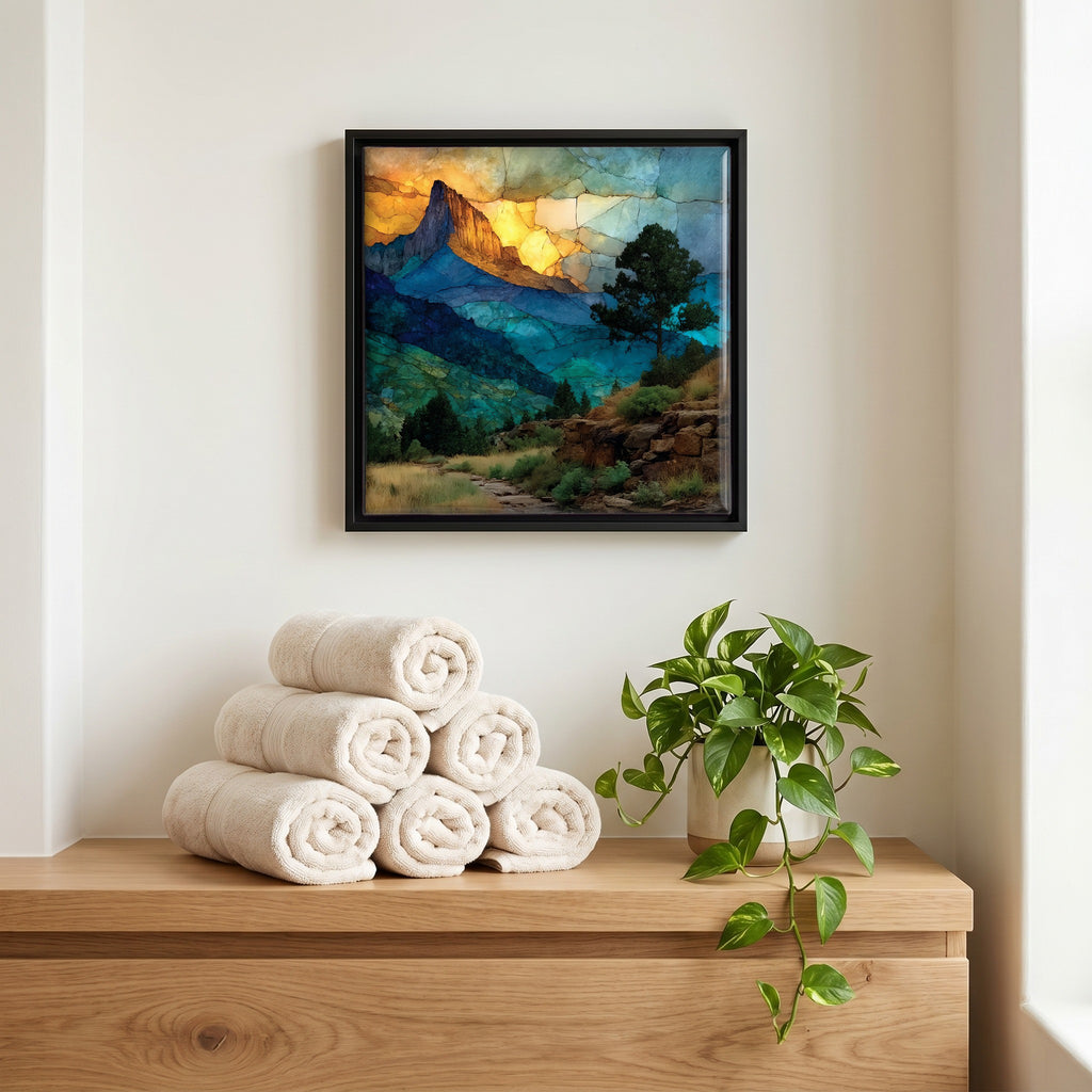 A quiet corner of the bath.
