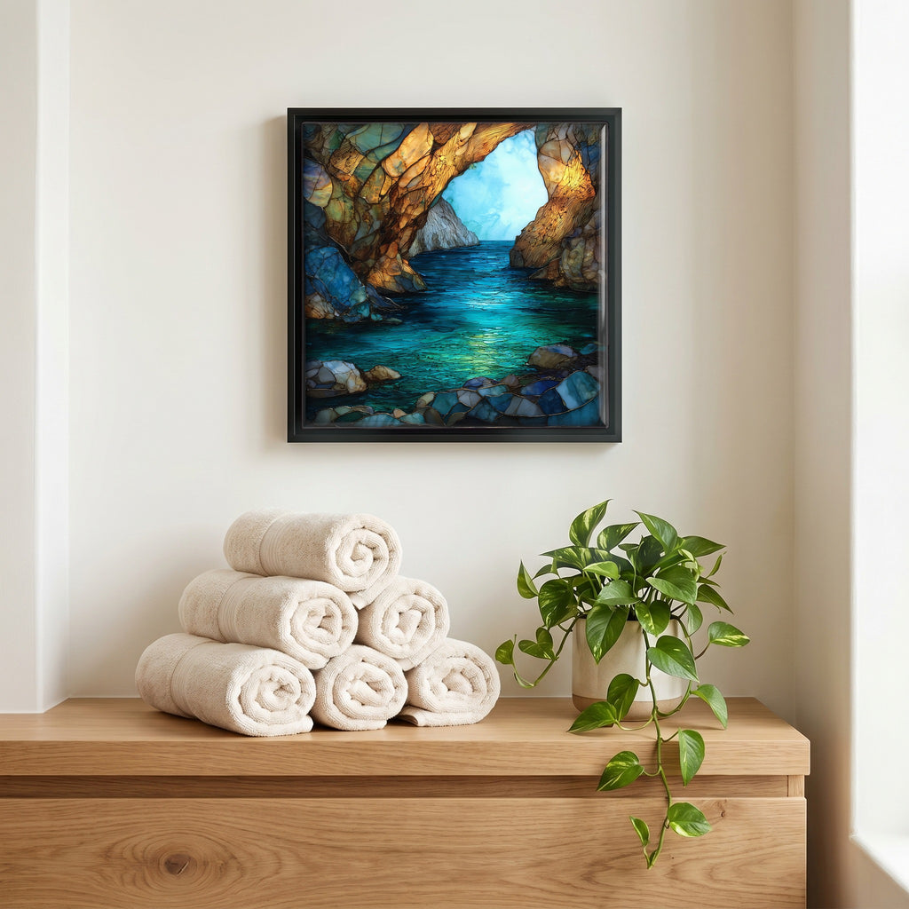 A quiet corner of the bath.