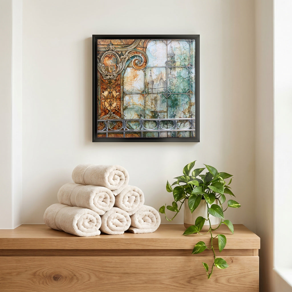 A quiet corner of the bath.