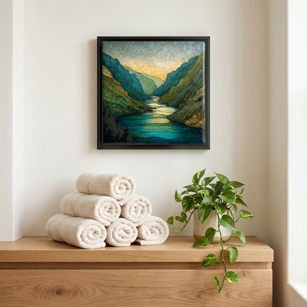 A quiet corner of the bath.