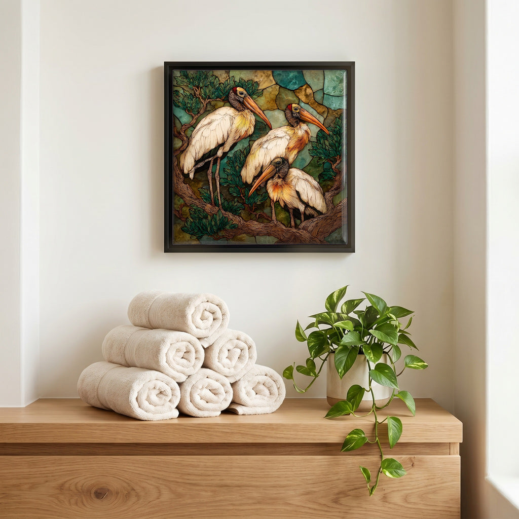 A quiet corner of the bath.