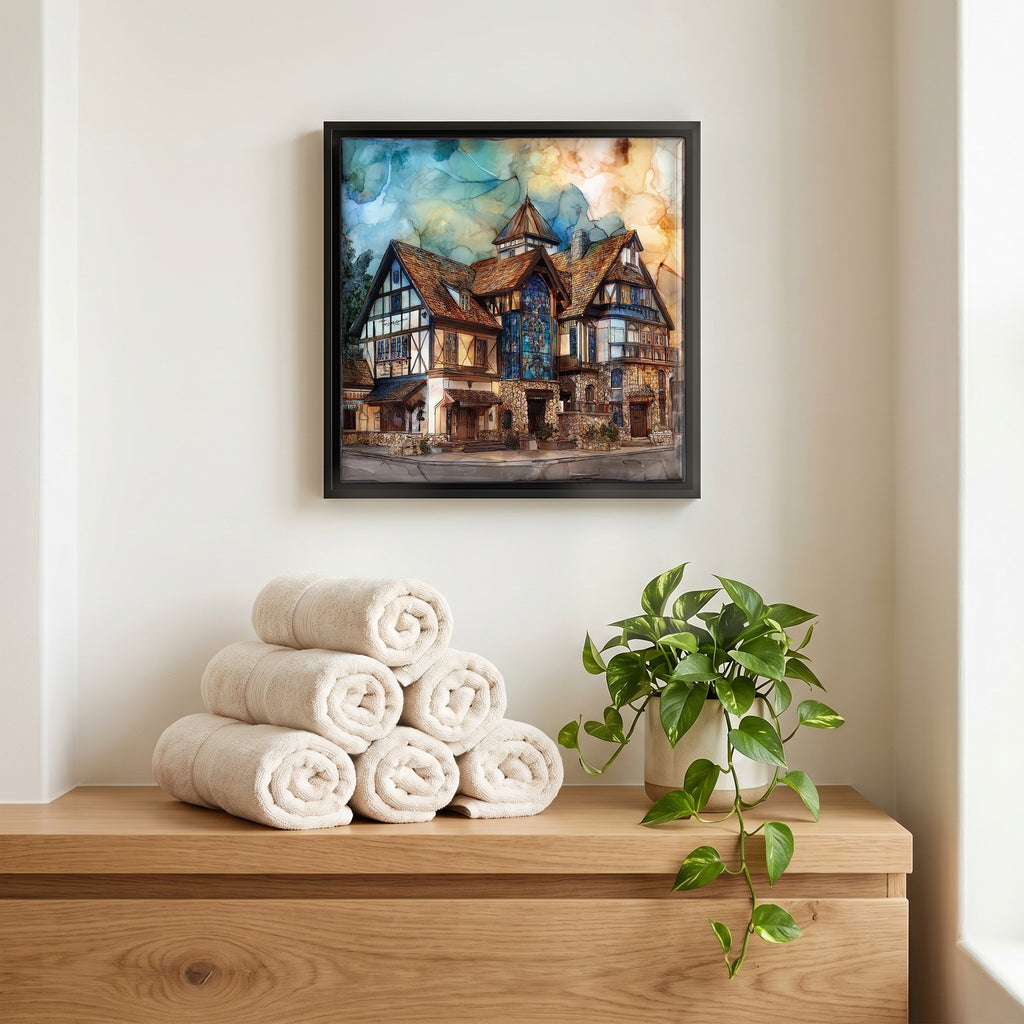 A quiet corner of the bath.