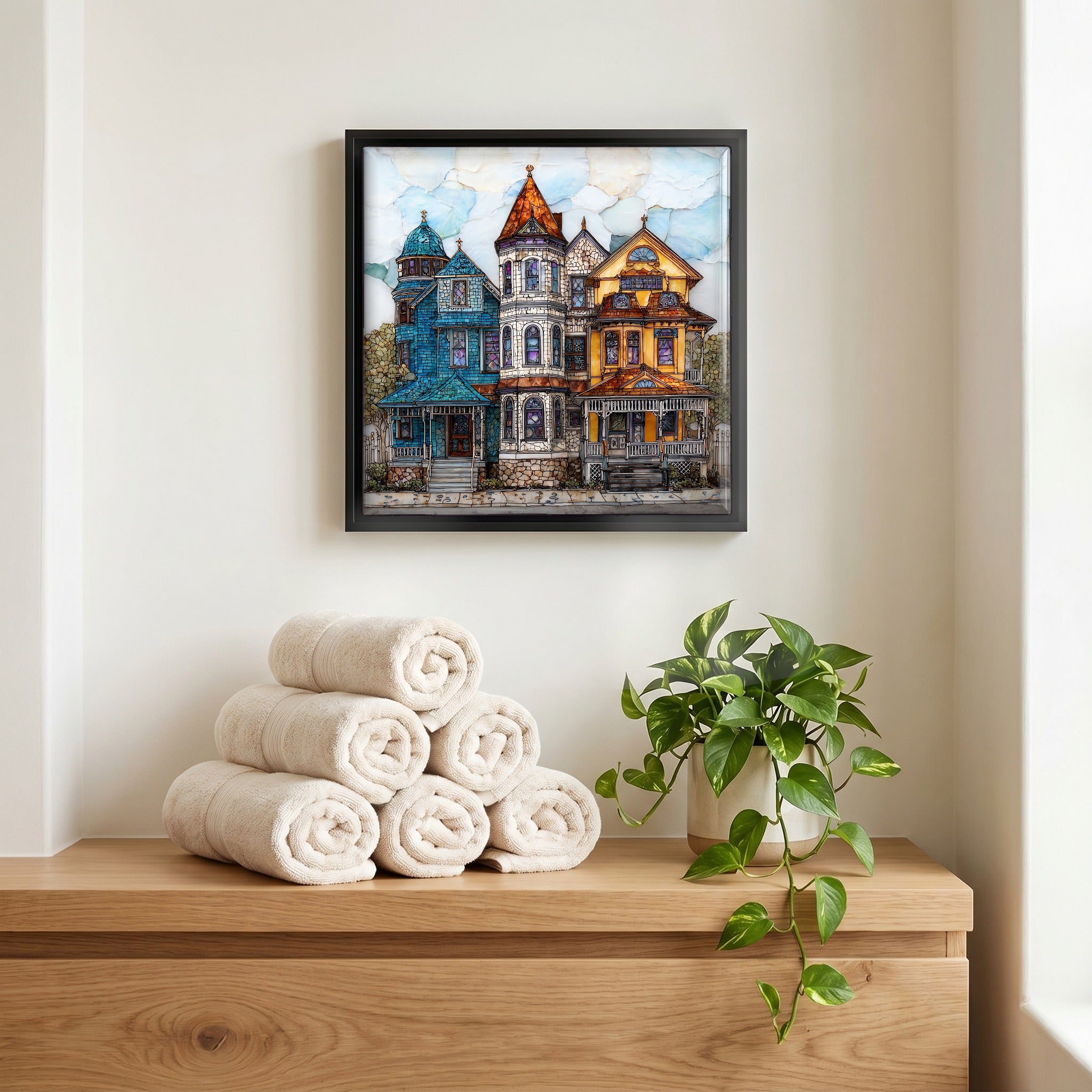 A quiet corner of the bath.