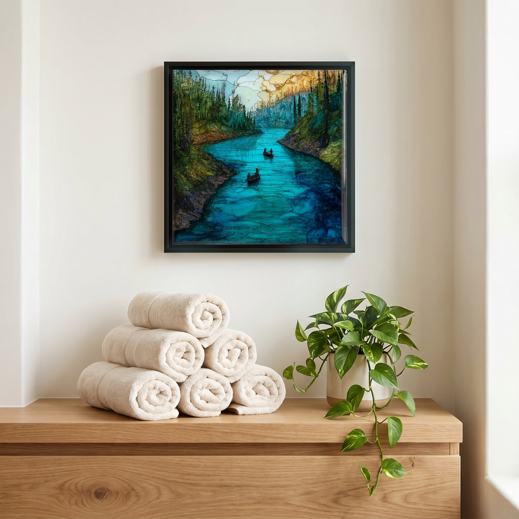 A quiet corner of the bath.