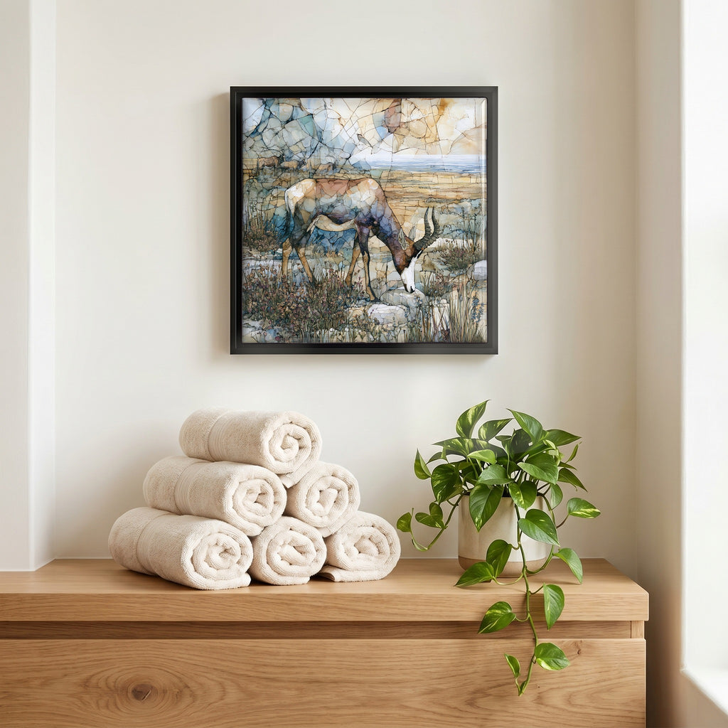 A quiet corner of the bath.