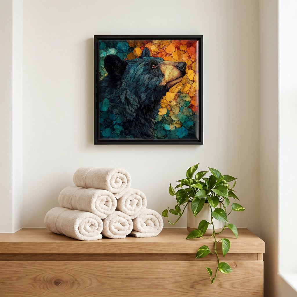 A quiet corner of the bath.