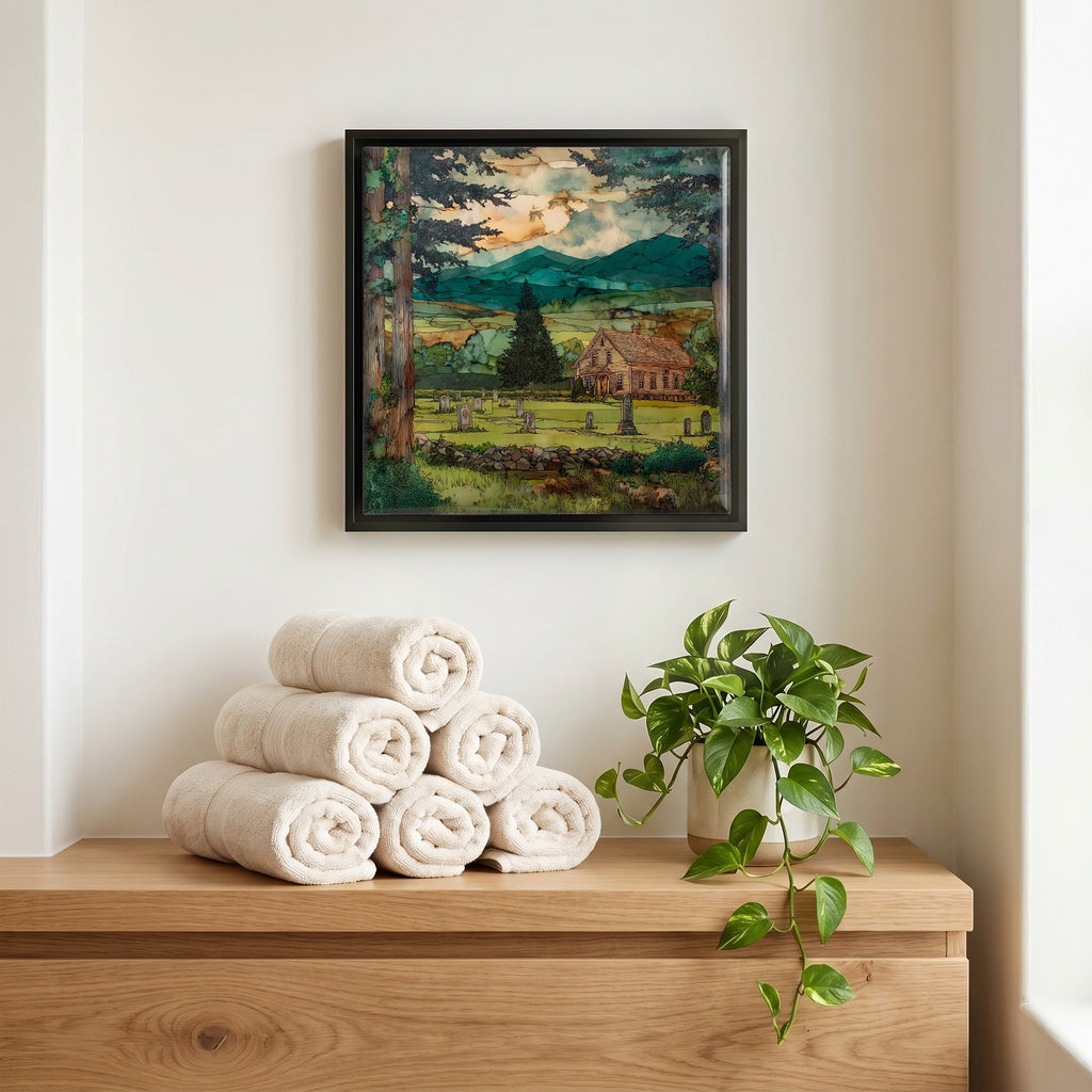 A quiet corner of the bath.