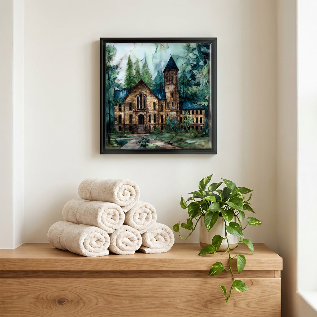 A quiet corner of the bath.