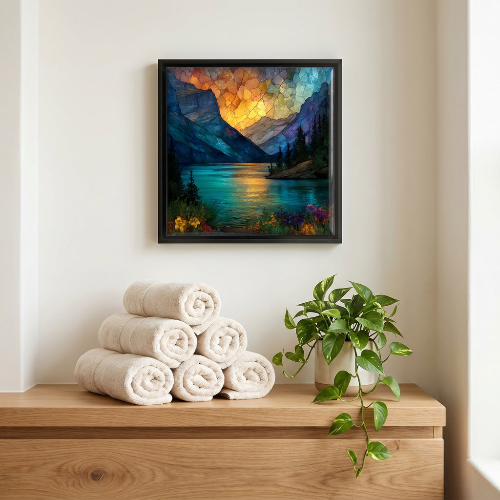A quiet corner of the bath.