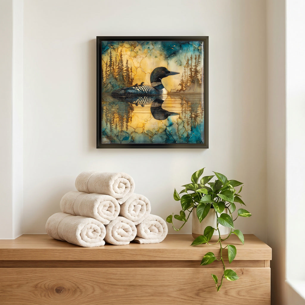 A quiet corner of the bath.