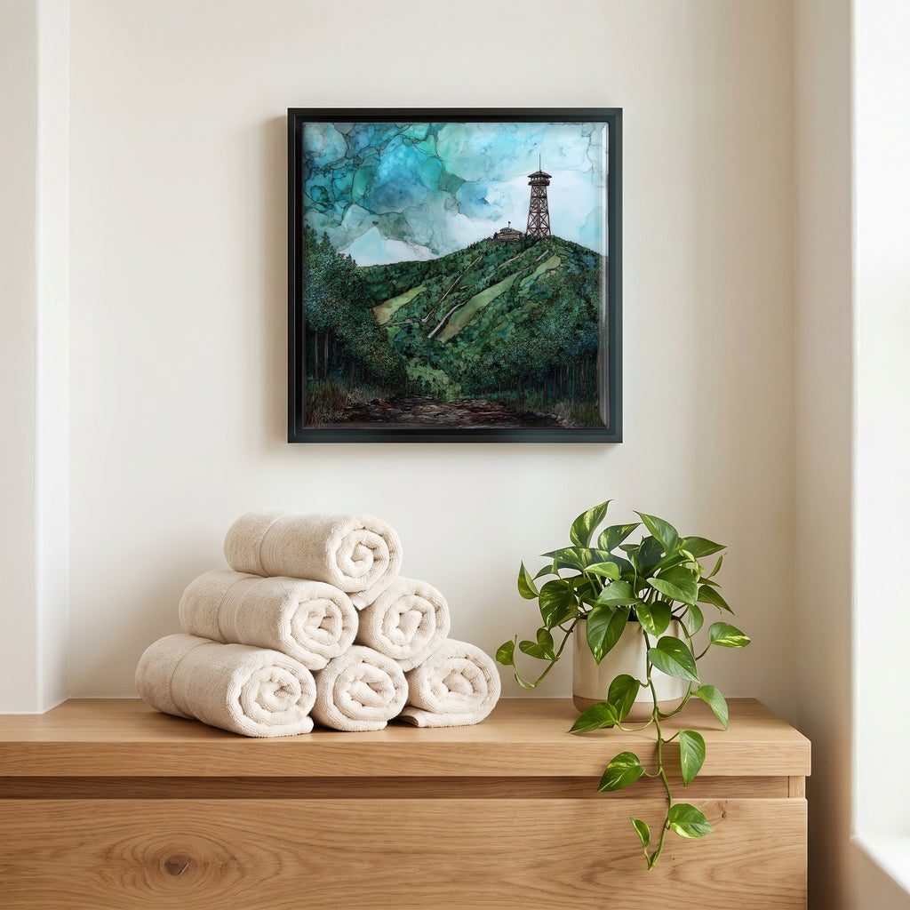 A quiet corner of the bath.