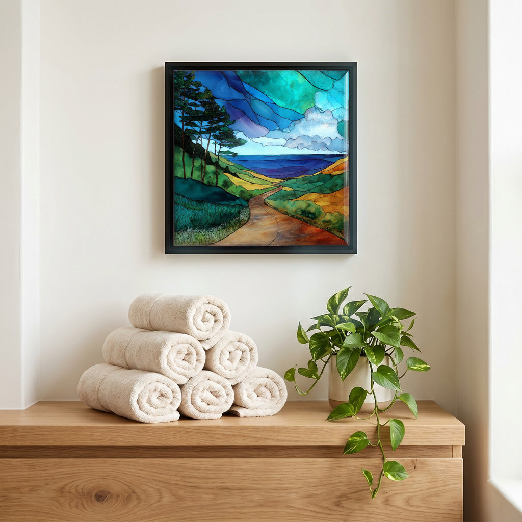 A quiet corner of the bath.