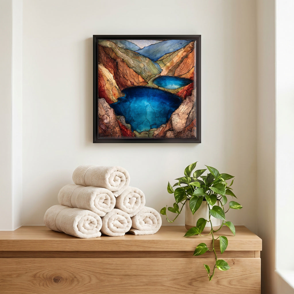 A quiet corner of the bath.