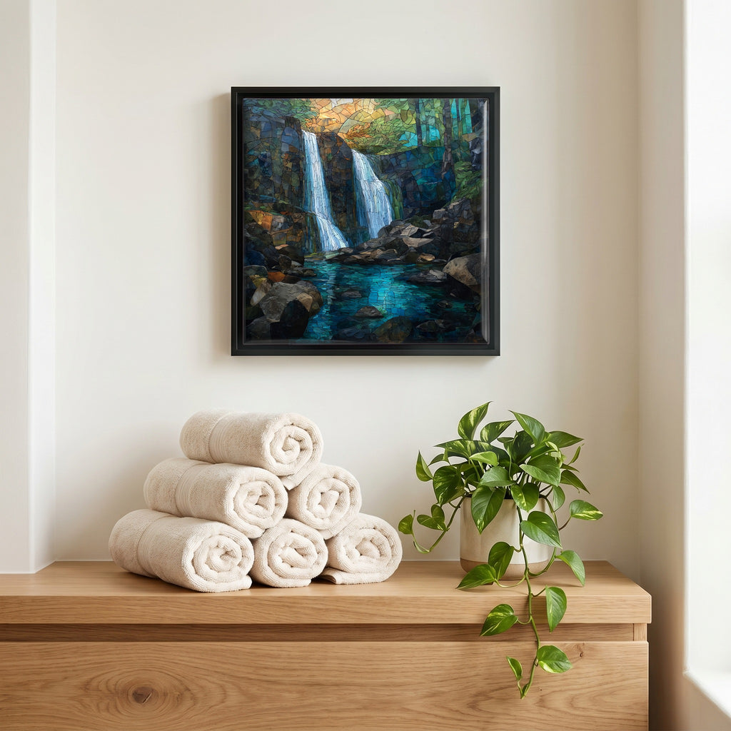 A quiet corner of the bath.