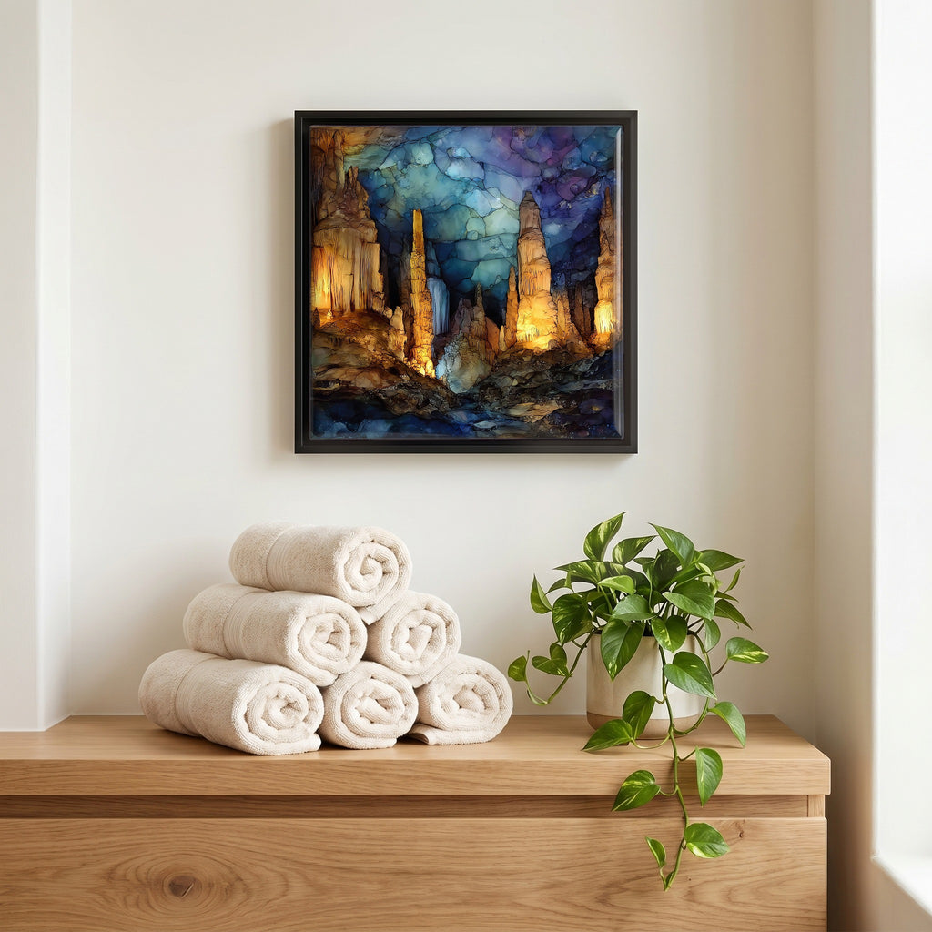 A quiet corner of the bath.