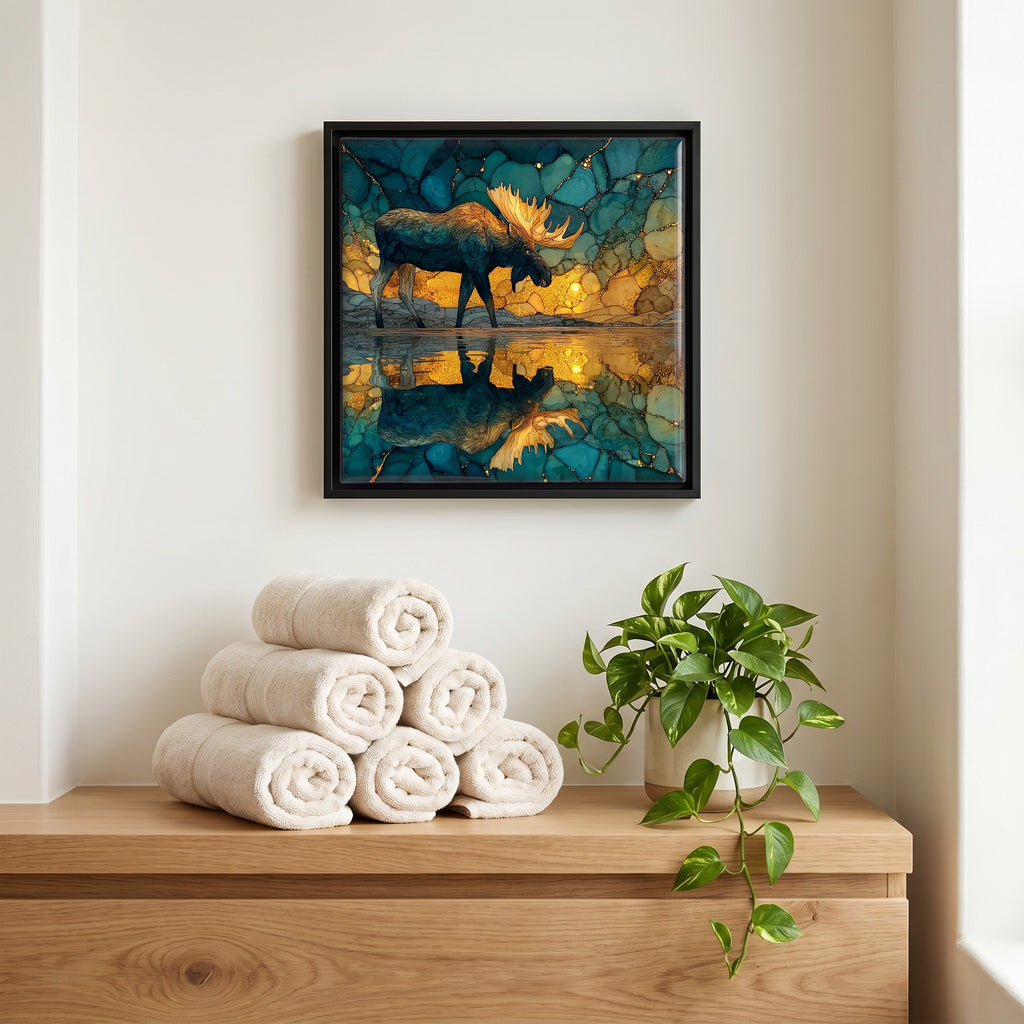 A quiet corner of the bath.