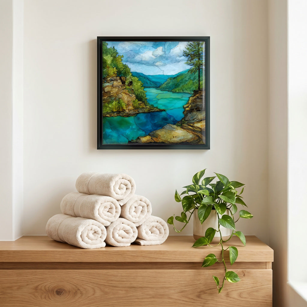 A quiet corner of the bath.