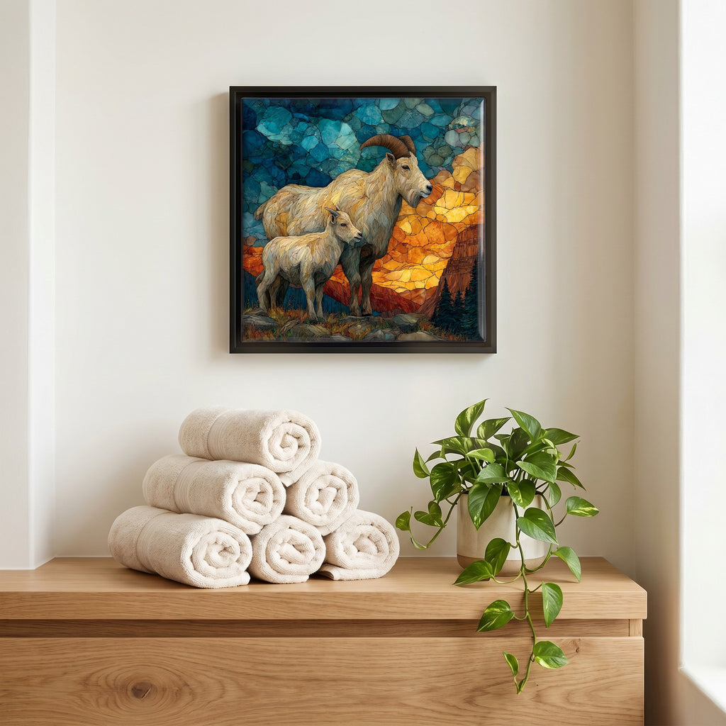A quiet corner of the bath.
