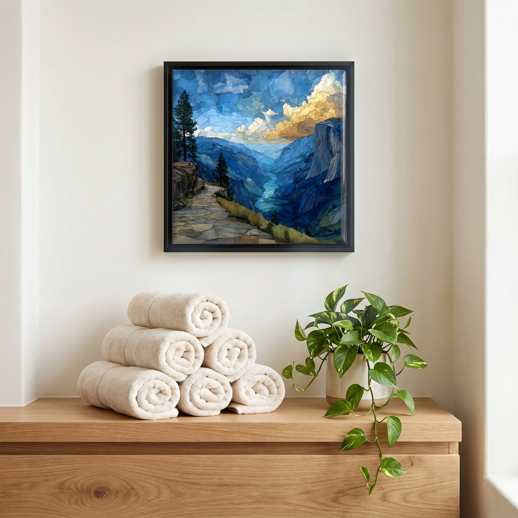 A quiet corner of the bath.