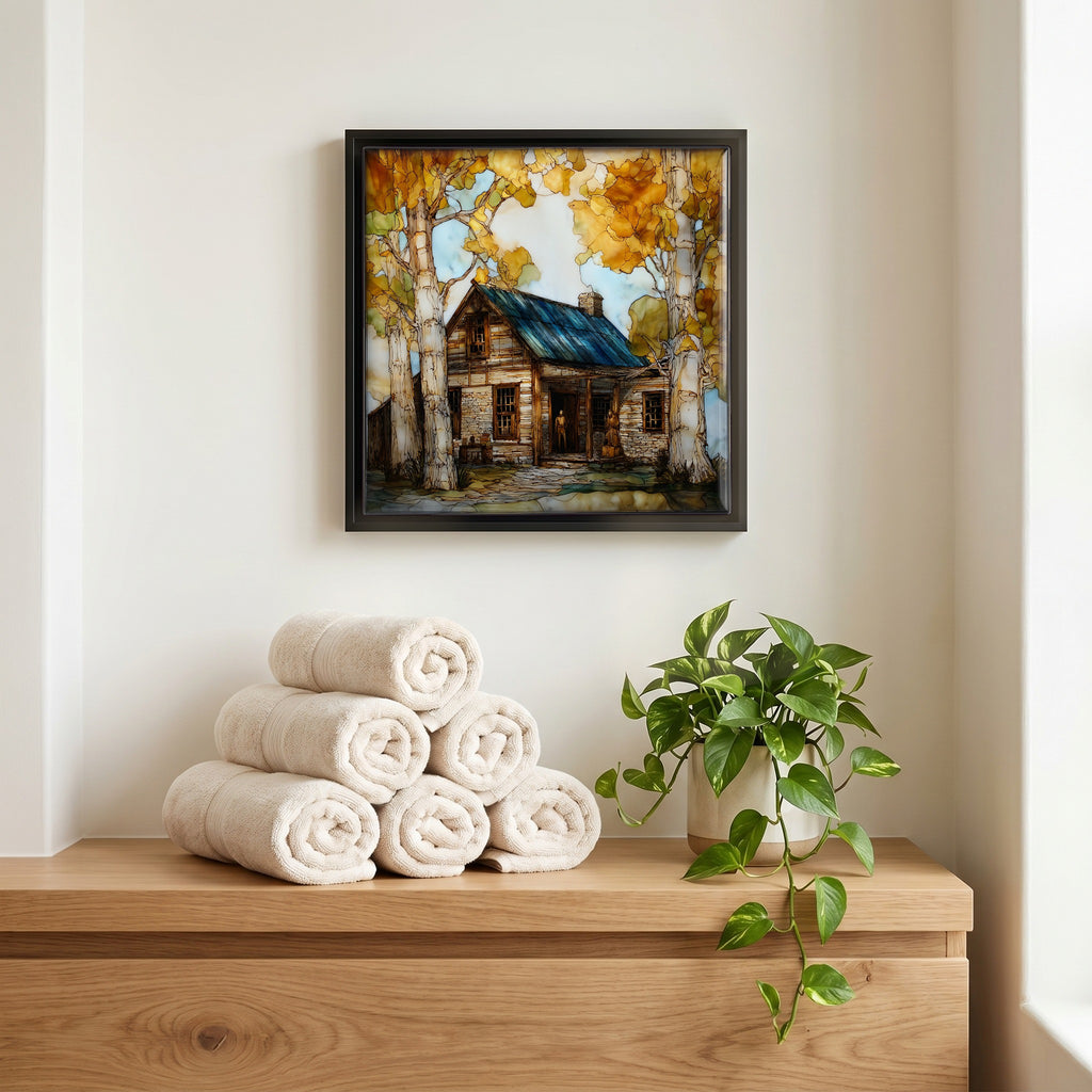 A quiet corner of the bath.