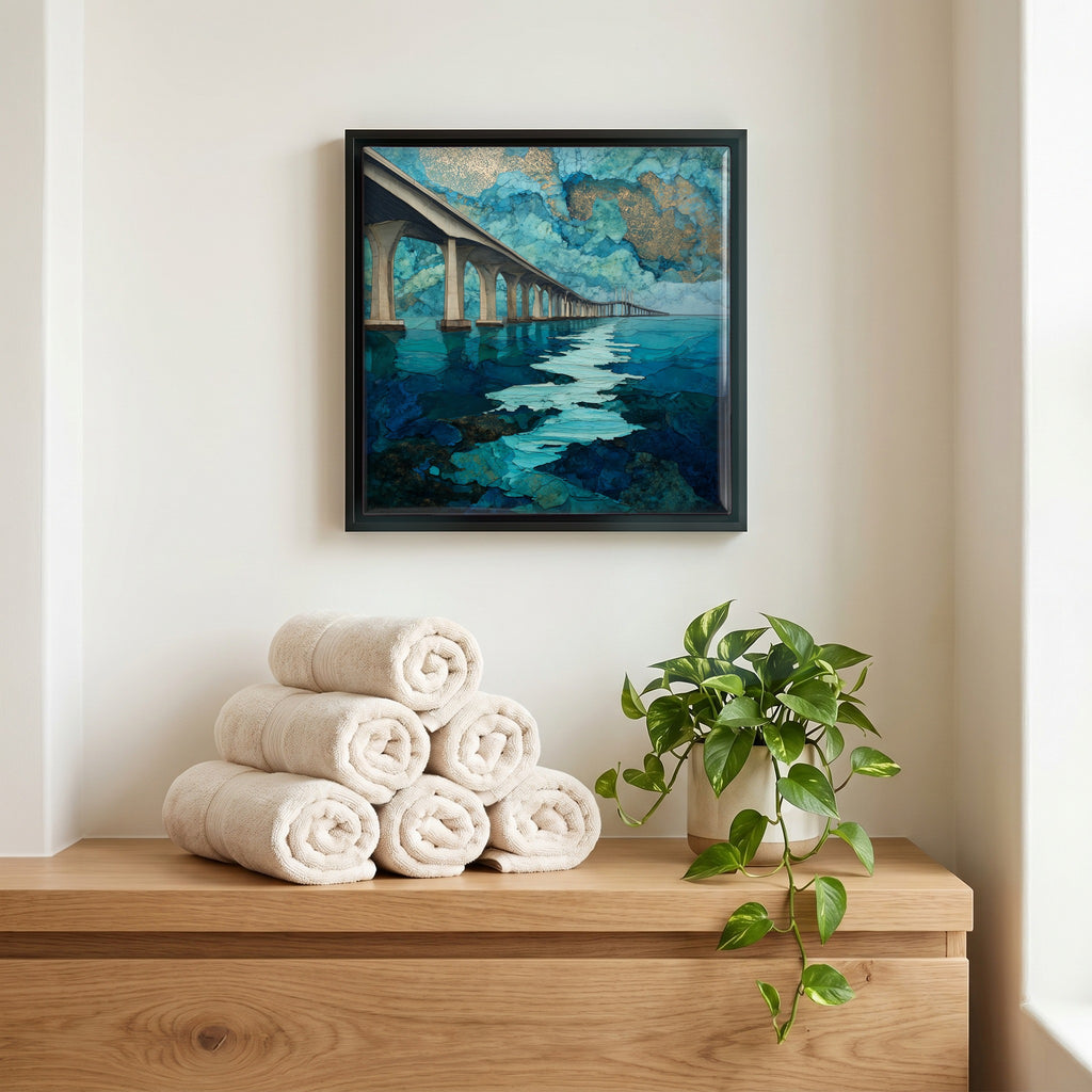A quiet corner of the bath.