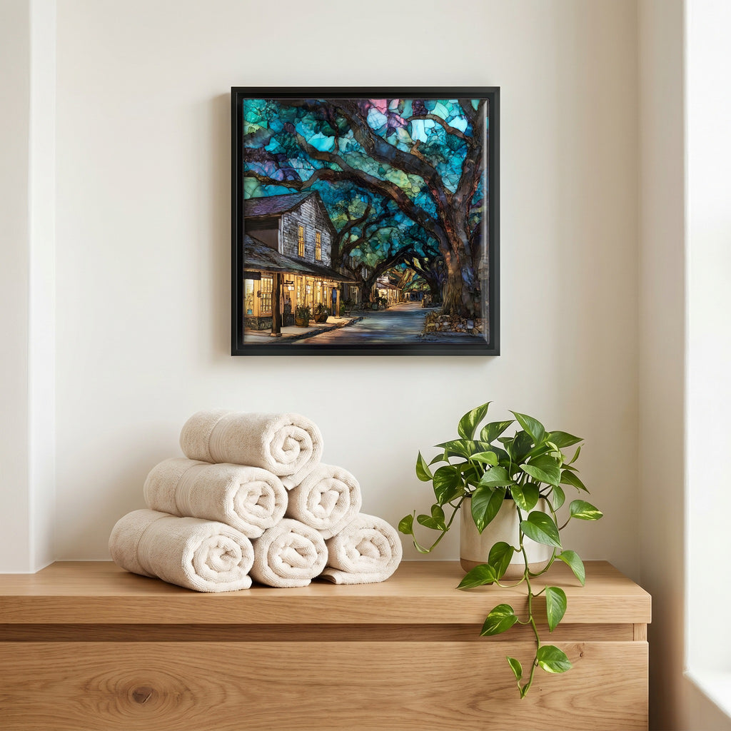 A quiet corner of the bath.