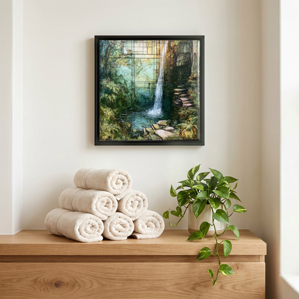 A quiet corner of the bath.