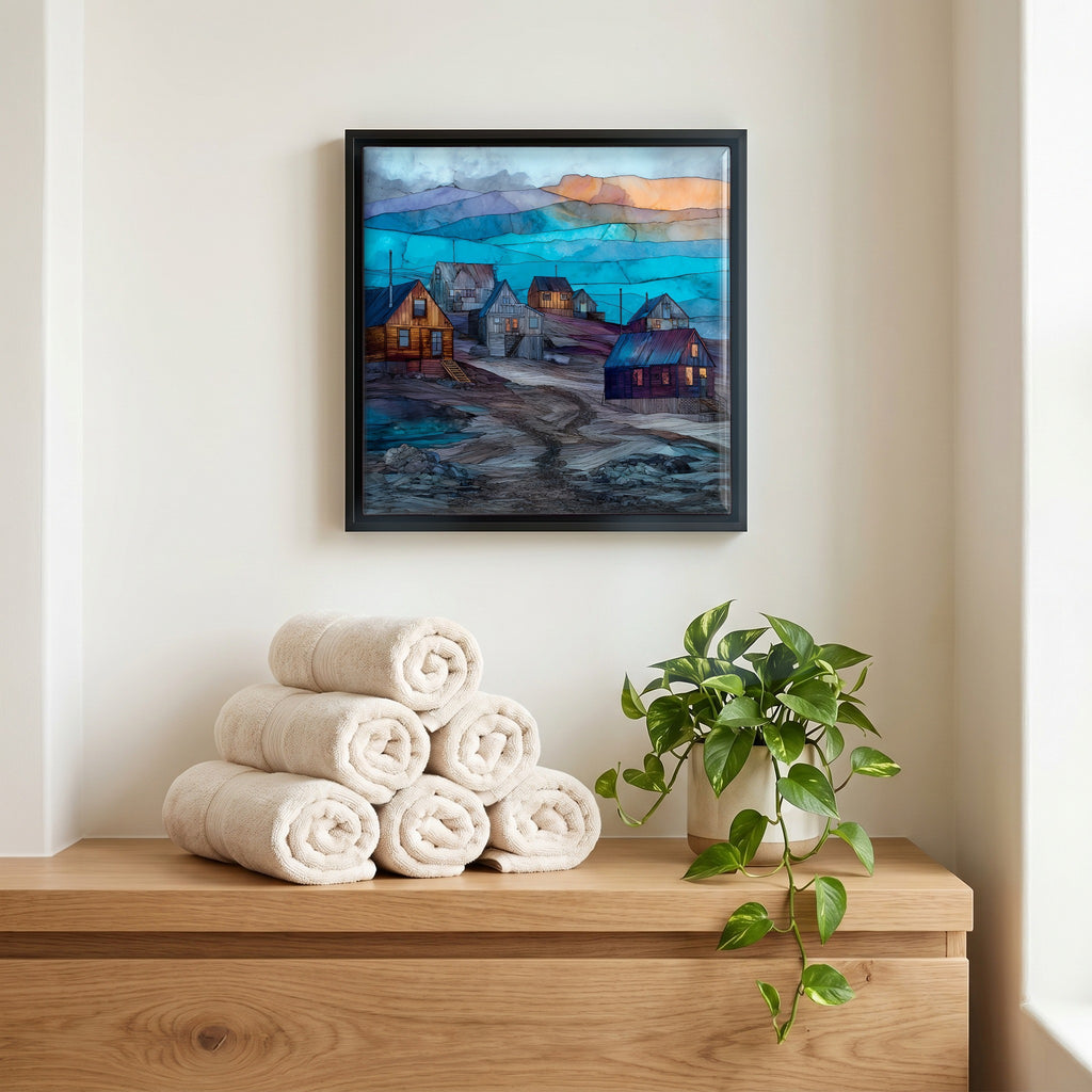 A quiet corner of the bath.