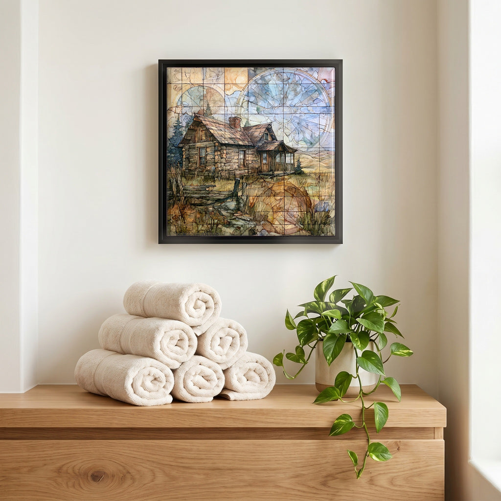 A quiet corner of the bath.