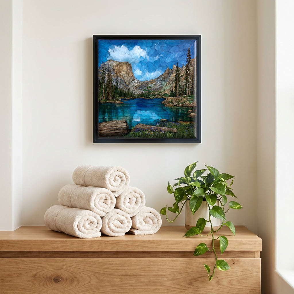 A quiet corner of the bath.