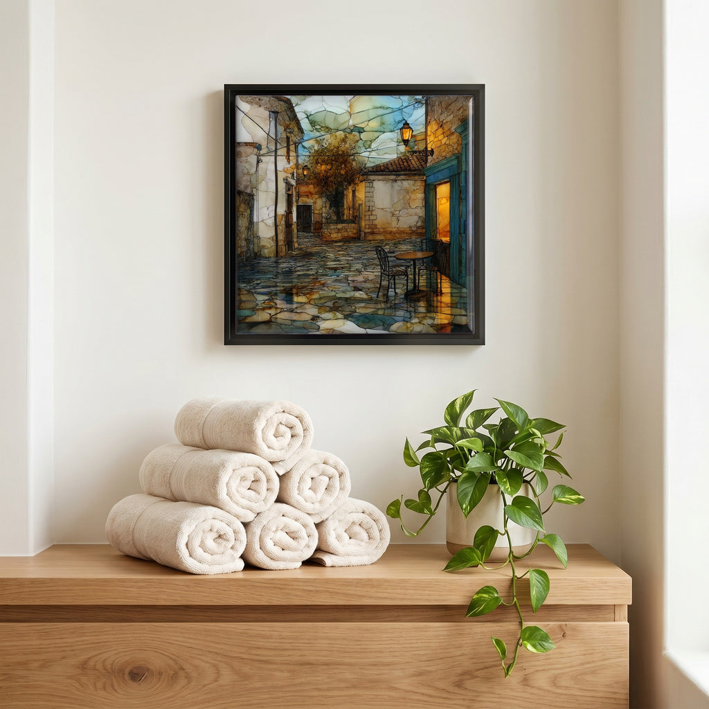 A quiet corner of the bath.