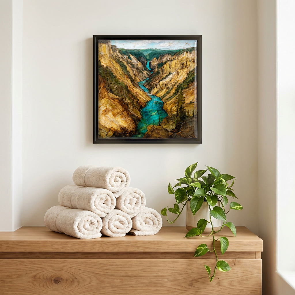 A quiet corner of the bath.