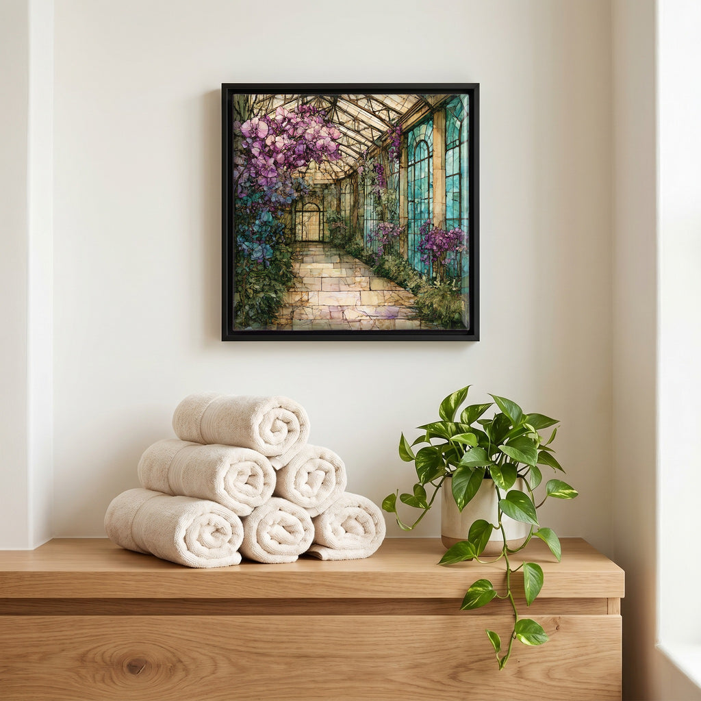A quiet corner of the bath.