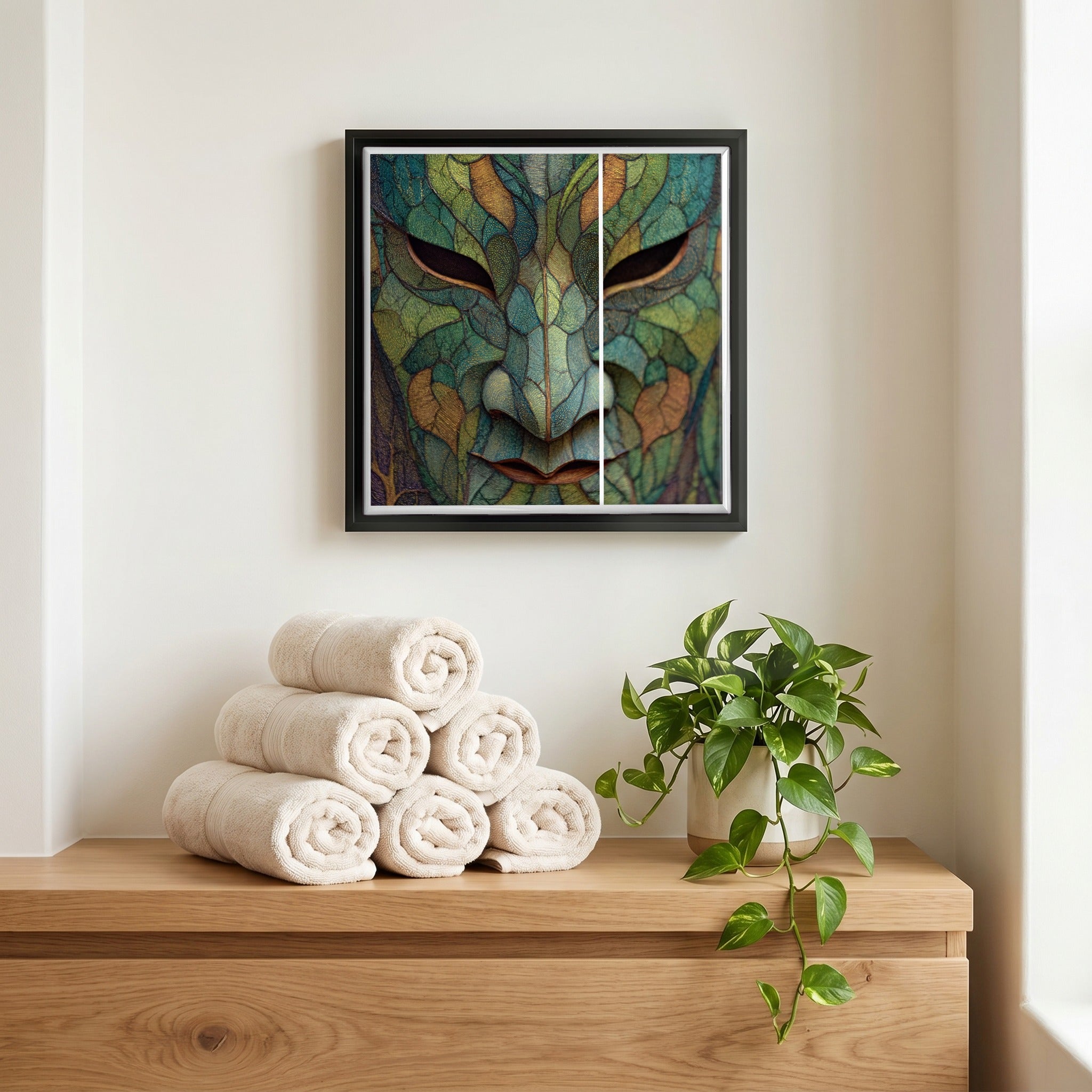 A quiet corner of the bath.