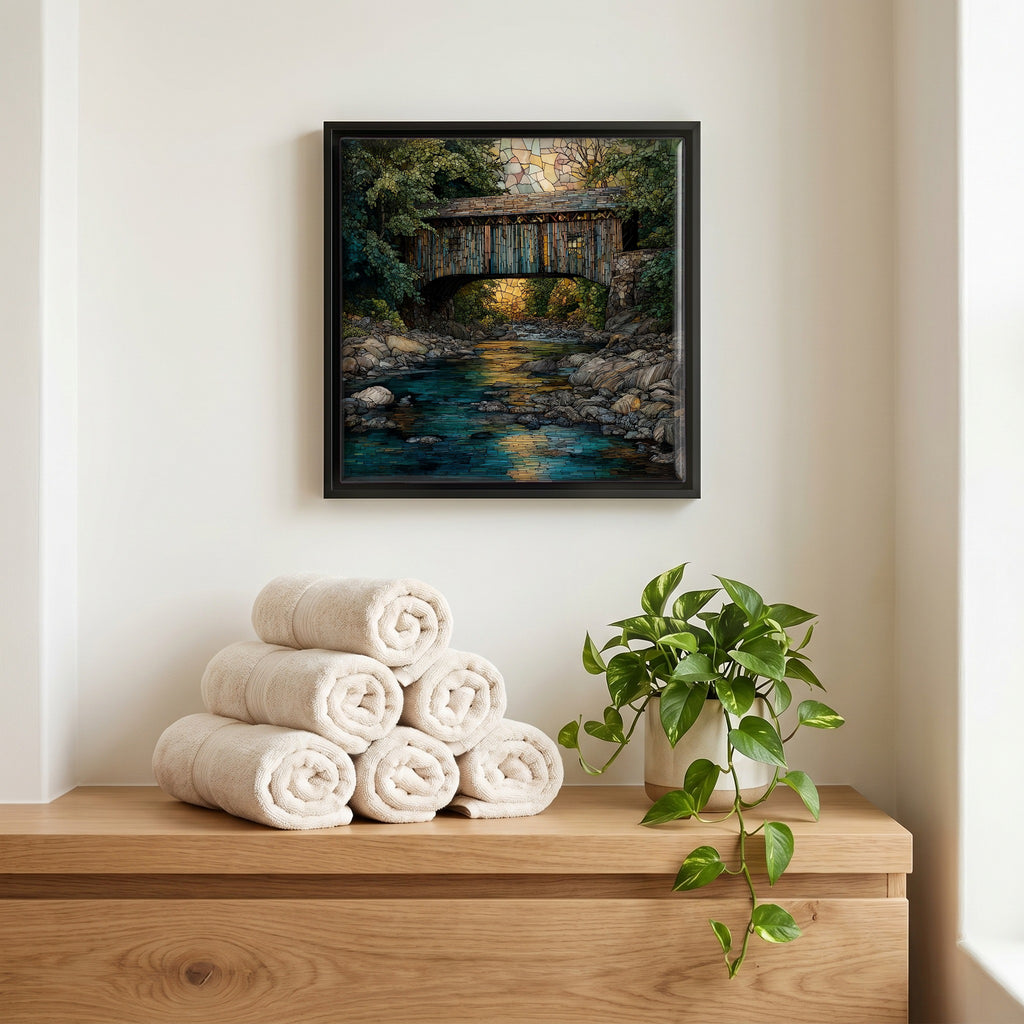 A quiet corner of the bath.