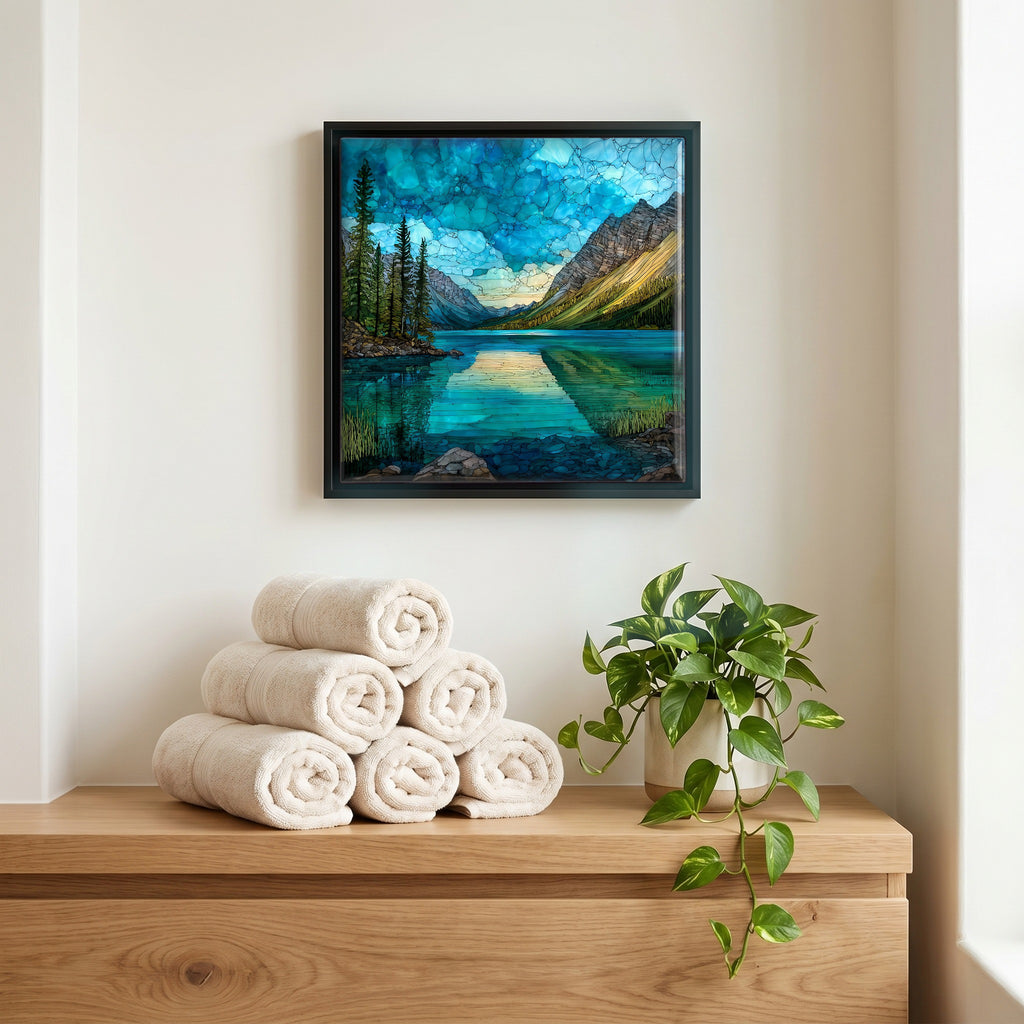 A quiet corner of the bath.