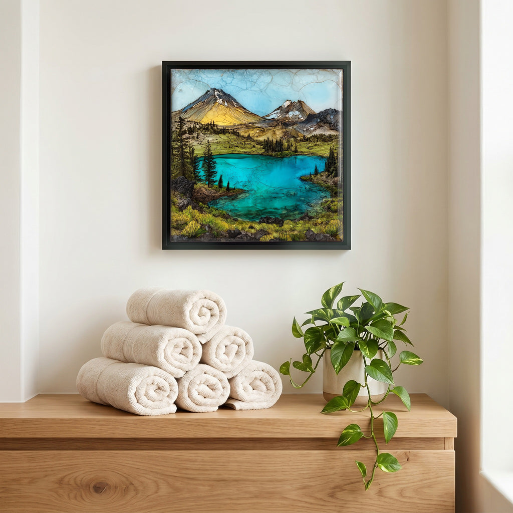 A quiet corner of the bath.