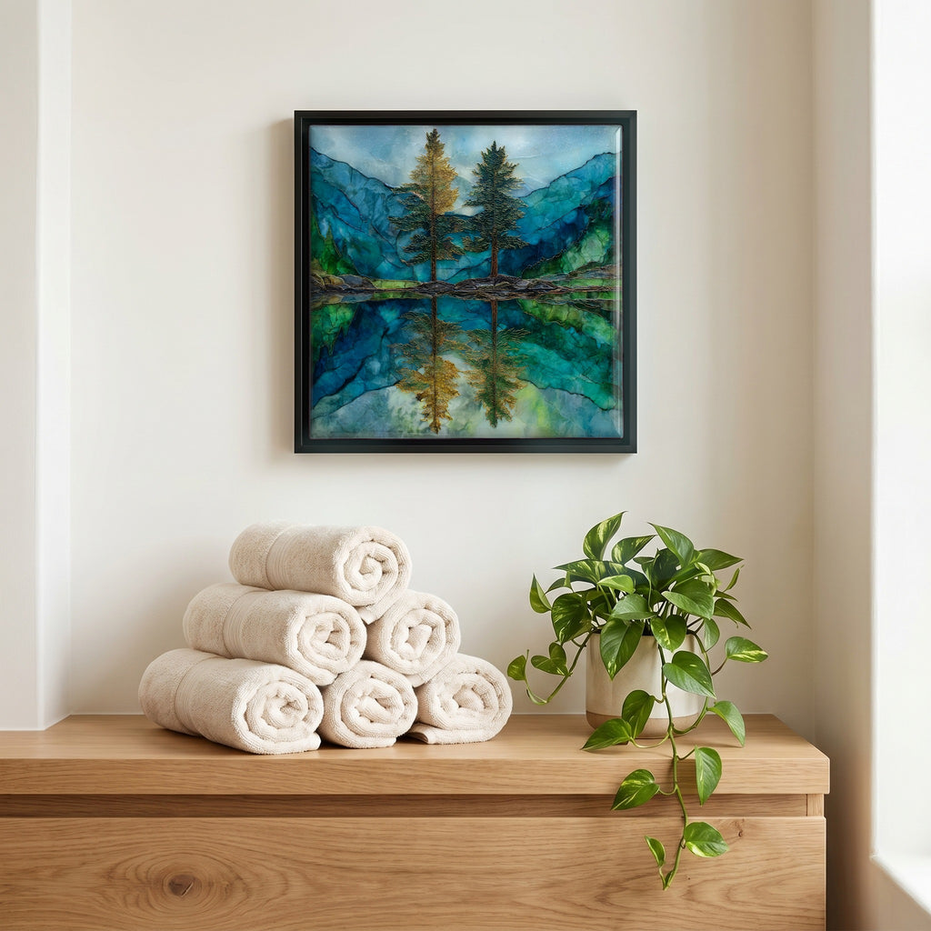 A quiet corner of the bath.