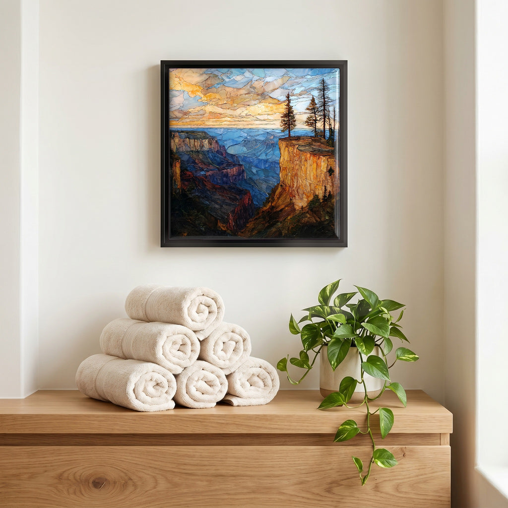 A quiet corner of the bath.